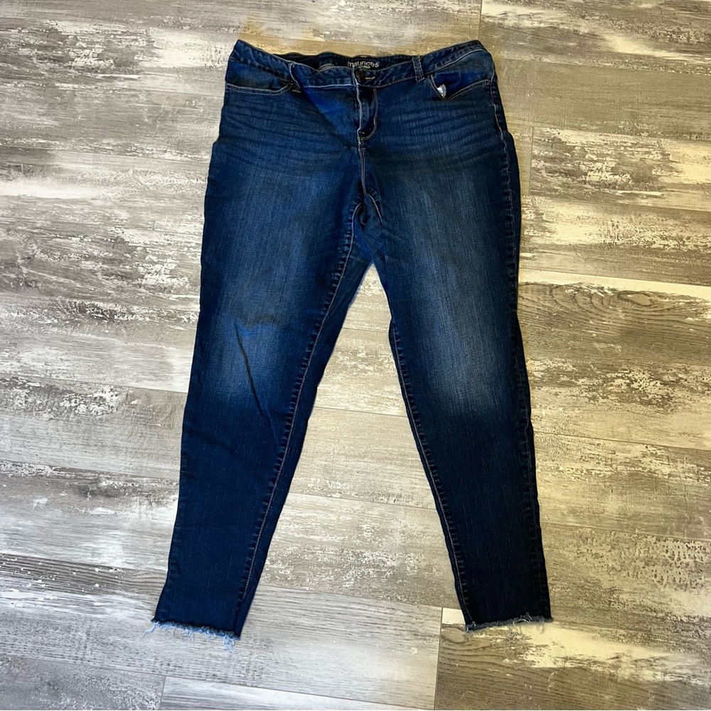 Maurices Low Rise Skinny Jeans - XL SHORT